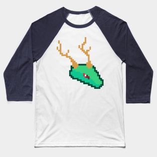 Pixel Dragon :: Dragons and Dinosaurs Baseball T-Shirt